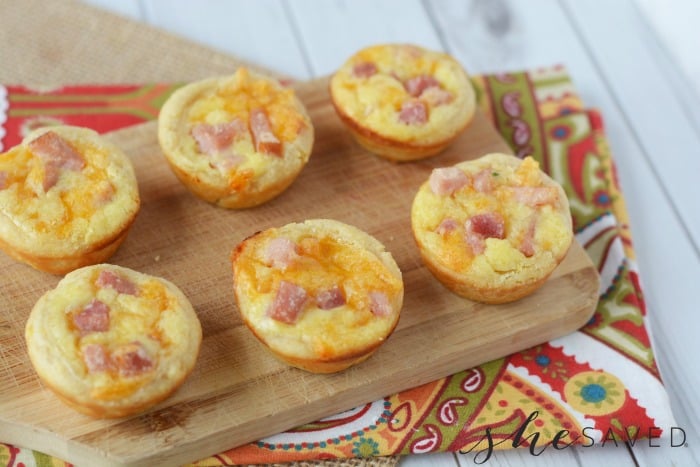 Ham and Cheese Cups
