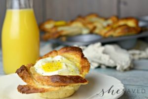 Bacon, Egg and Cheese Muffin Tin Breakfast Cups