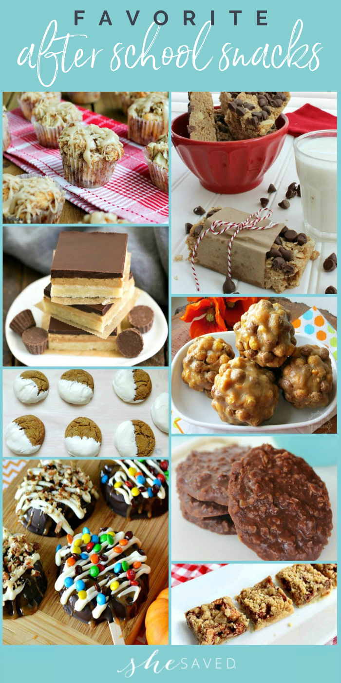 FAVORITE After School Snacks Recipes and Ideas for kids