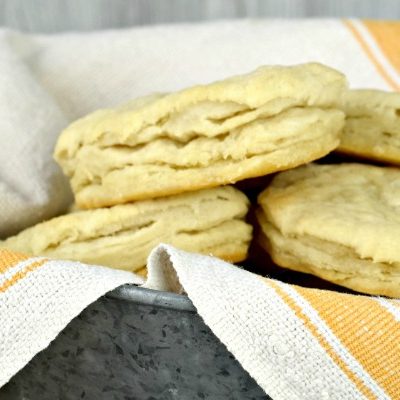 Homemade Buttery Flaky Biscuits from Scratch