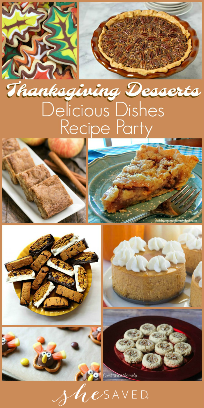 Delicious Dishes Party: Favorite Thanksgiving Desserts ...