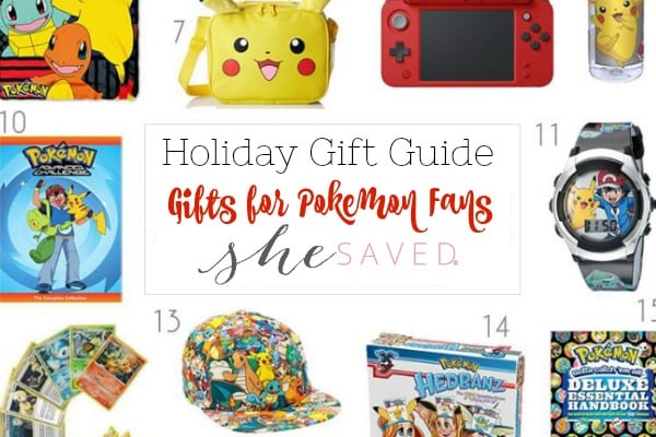 HOLIDAY GIFT GUIDE: Gifts for Pokemon Fans