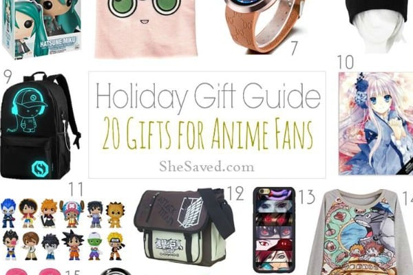 Holiday Gift Guide For Anime Fans