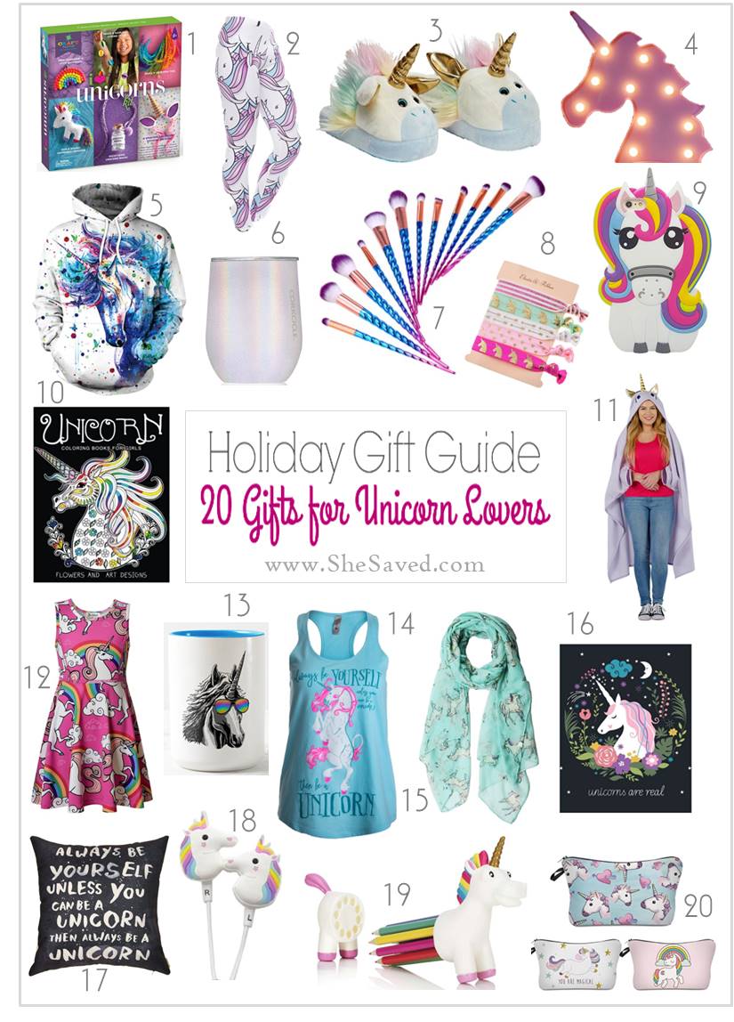 Gift Ideas for Unicorn Lovers