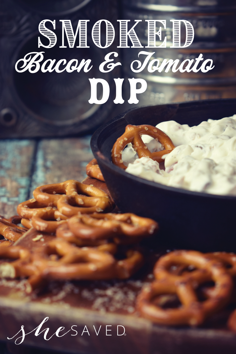 Add this recipe to your party line up: Smoked Bacon Tomato Dip 
