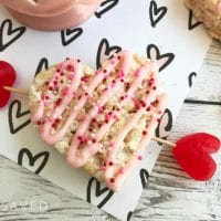 Easy Valentine’s Day Treat: Rice Krispie Hearts