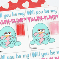 FREE Valen-Slime Valentine Slime Printable Cards