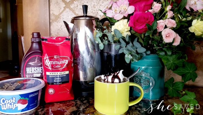 Cheers to Mocha Monday + HUGE Savings on Community Coffee at HEB Stores! #HEBCommunityCoffee