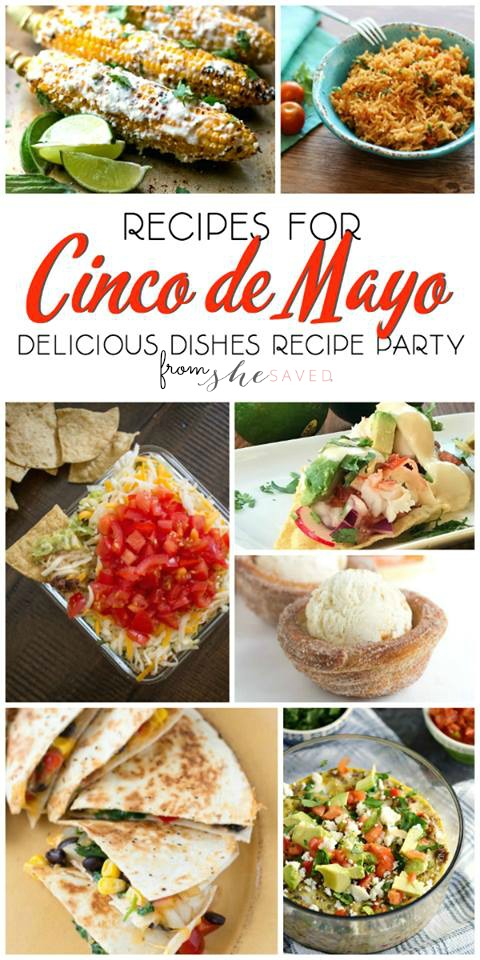 ALL of your Favorite Cinco De Mayo Recipes in one place!!