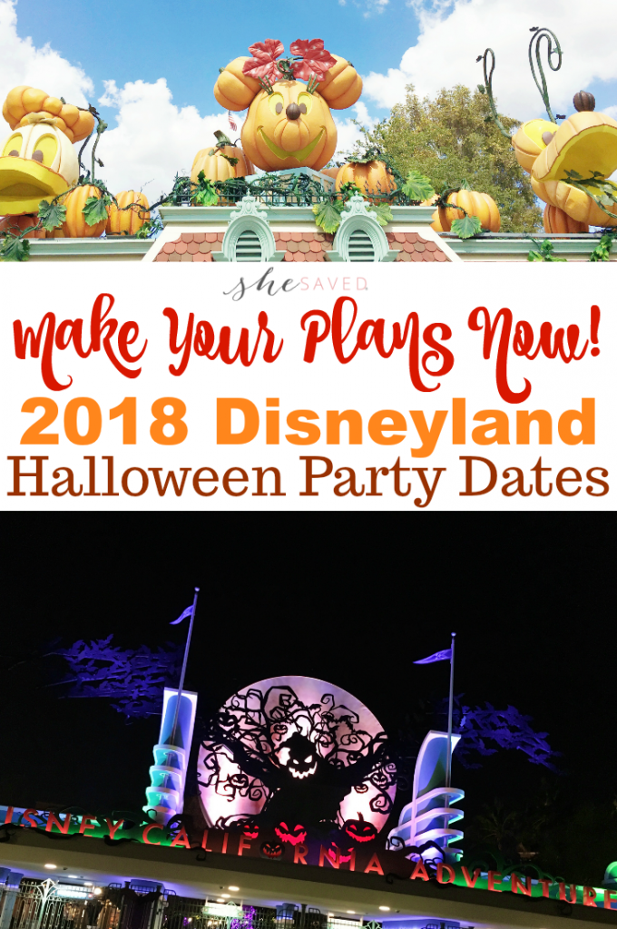 Disneyland Halloween Party Dates (+ Ways to SAVE!) SheSaved®