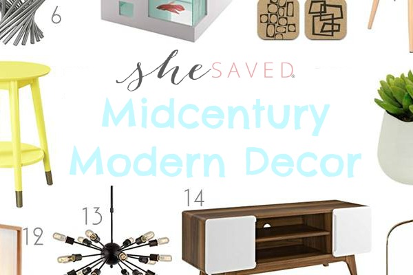 Home Decorating: Midcentury Modern Decor Items