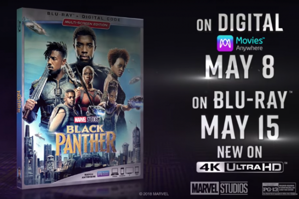 Black Panther Available on Blu-ray and DVD TODAY!