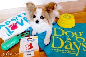DOG DAYS Movie in Theaters August 8th PLUS Giveaway!