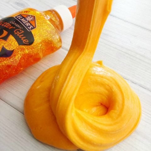 Orange Fluffy Slime