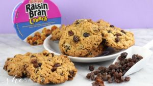 Raisin Bran Crunch Cookies