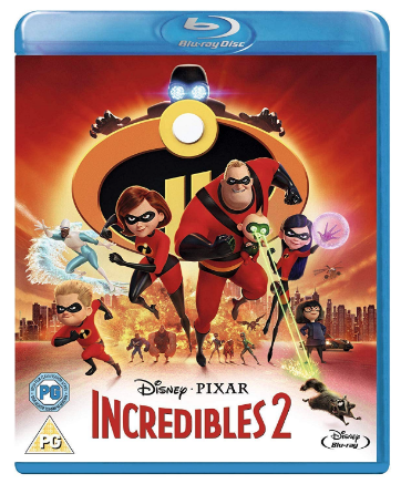 Incredibles 2 on Blu-ray