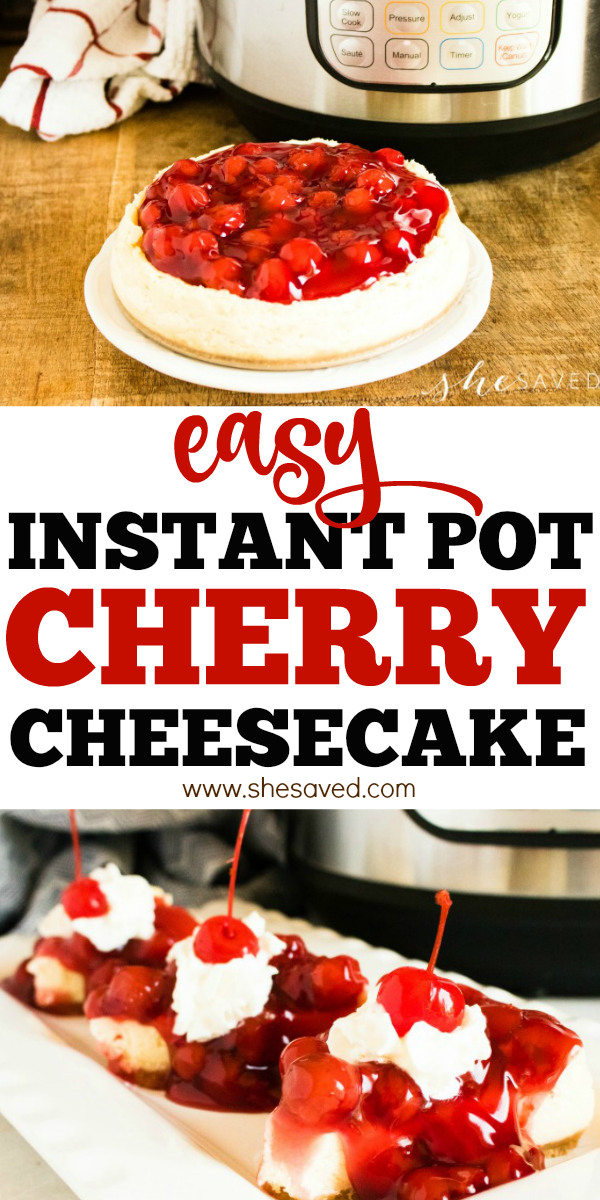 Instant Pot Cheesecake recipe