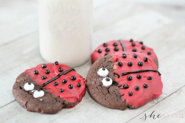 Easy Ladybug Cookies