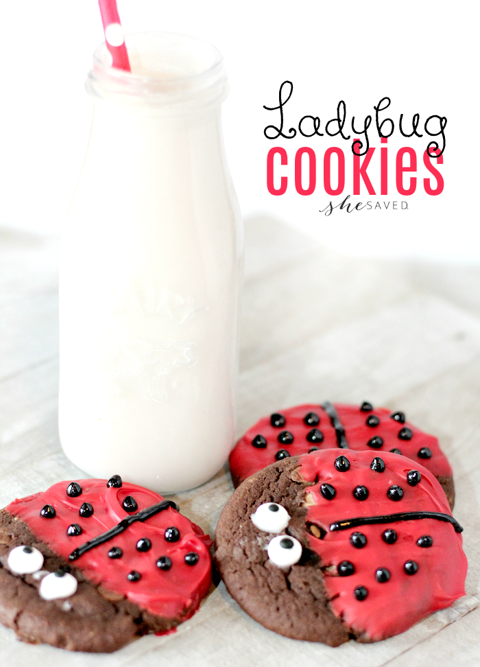 How to make DARLING Ladybug cookies