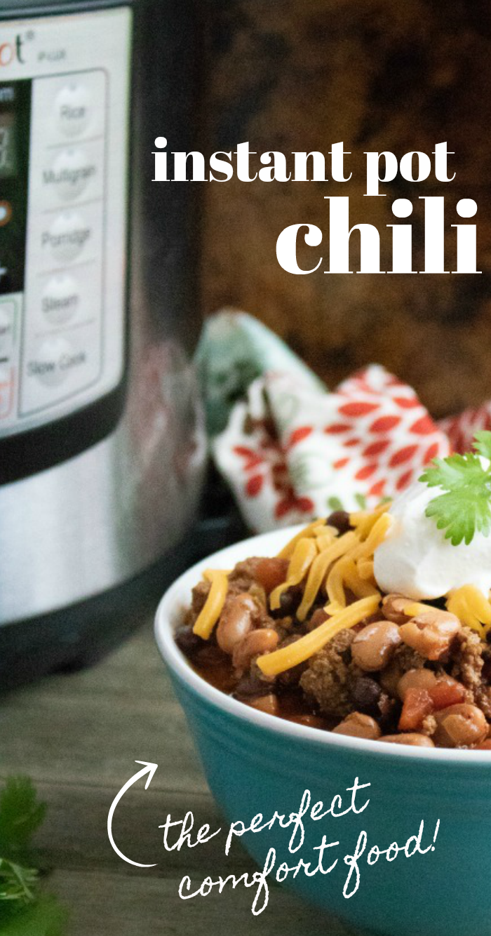 Instant Pot Chili with Ground Beef