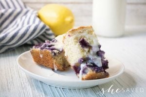 The BEST Lemon Blueberry Bread Loaf Recipe