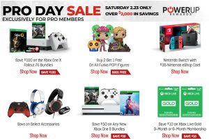 It’s BACK! The PRO DAY and Tax Sale at GameStop! + Giveaway!!