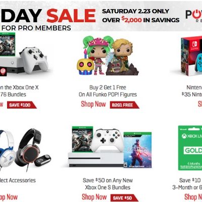 It's BACK! The PRO DAY and Tax Sale at GameStop! + Giveaway!!