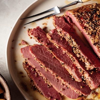 Celebrate St. Patricks Day with Omaha Steaks Corned Beef Brisket Meal (+ FIVE readers will win St. Patricks Day Dinner!)