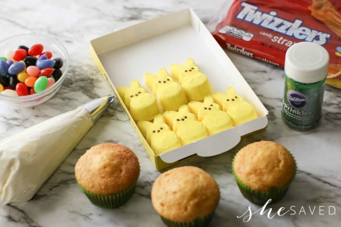 Peeps for Cupcakes