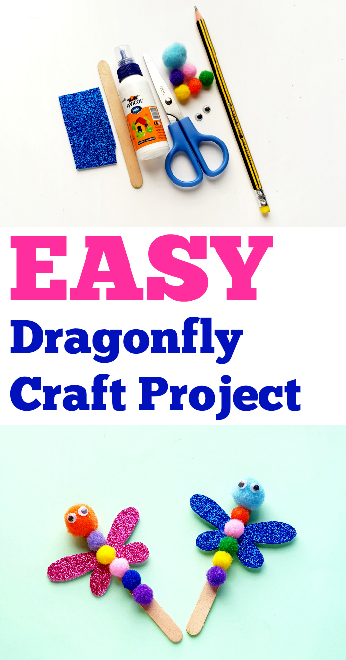 DIY Easy Dragonfly Craft Project