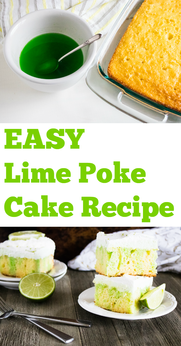 Easy Lime Poke Cake