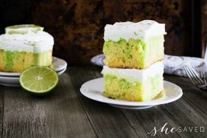 EASY Lime Poke Cake Recipe