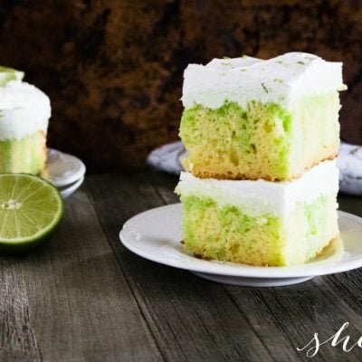 EASY Lime Poke Cake Recipe