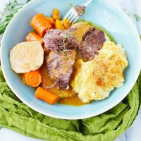 Instant Pot Short Ribs with Root Vegetables