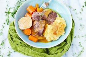 Instant Pot Short Ribs with Root Vegetables