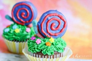 Garden Party Idea: Adorable Snail Cupcakes