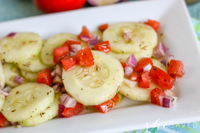 Marinated Cucumber Salad recipe