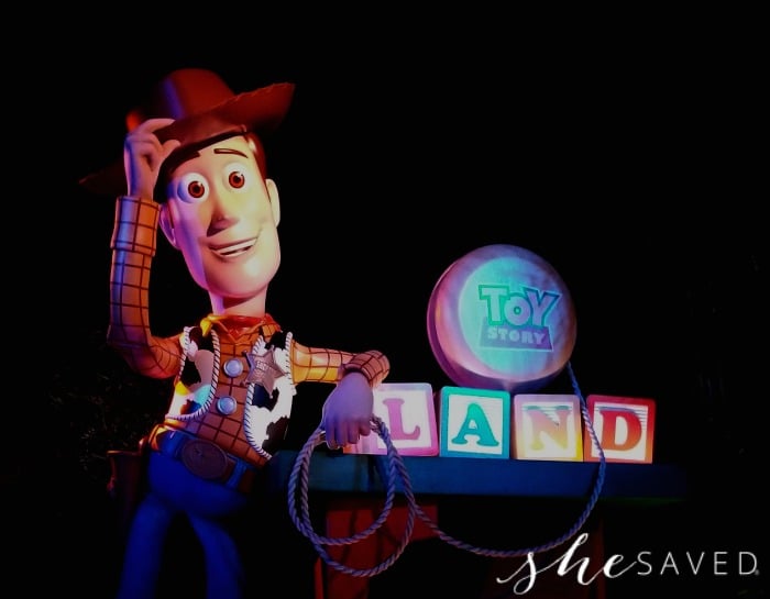 Toy Story Land Woody