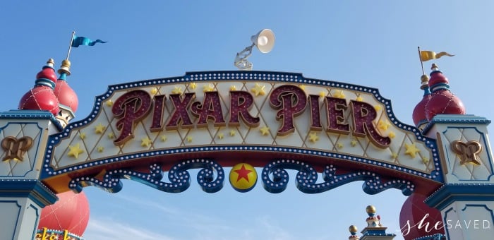 Pixar Pier at Disneyland