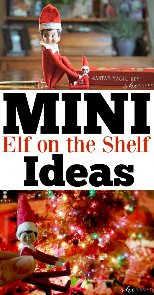 Mini Elf on the Shelf is NOW Available! (Game Changer!!) - SheSaved®