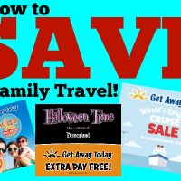 Travel Deals for Families: Exclusive Cruise Sale, Kids FREE San Diego and Halloween Time at Disneyland