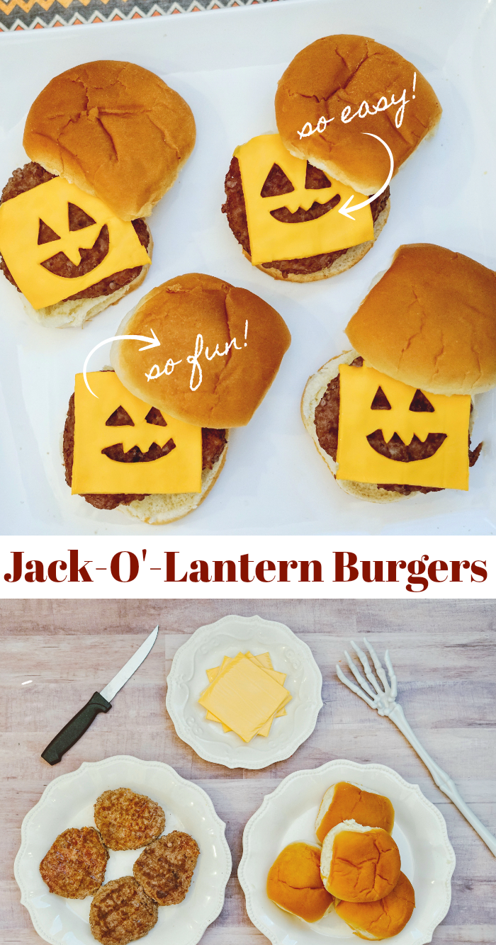 Jack O Lantern Burgers