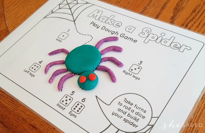 Make A Spider Free Printable