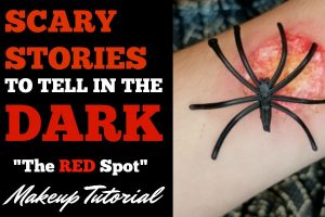 Scary Stories to Tell in the Dark “The Red Spot” Makeup Tutorial + Giveaway!