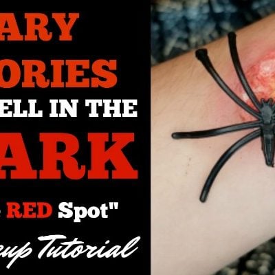 Scary Stories to Tell in the Dark "The Red Spot" Makeup Tutorial + Giveaway!