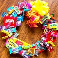 How to Make a Candy Wreath