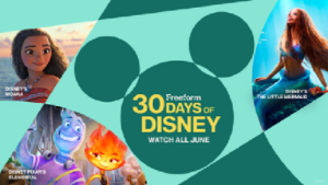 2025 Freeform 30 Days of Disney Summer Movie Calendar Schedule