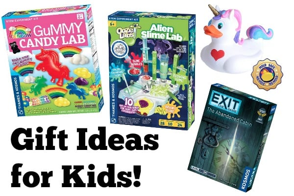 Gummy Candy Lab Review and MORE Great STEM Gift Ideas for Kids + Giveaway