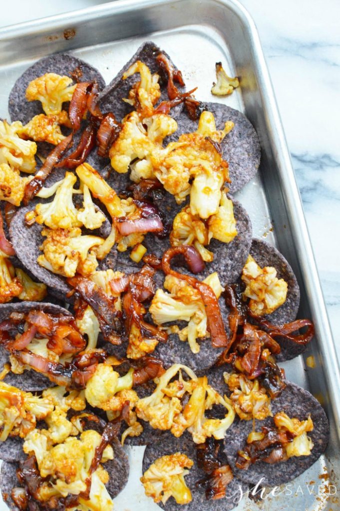 Cauliflower Nachos Recipe - SheSaved®