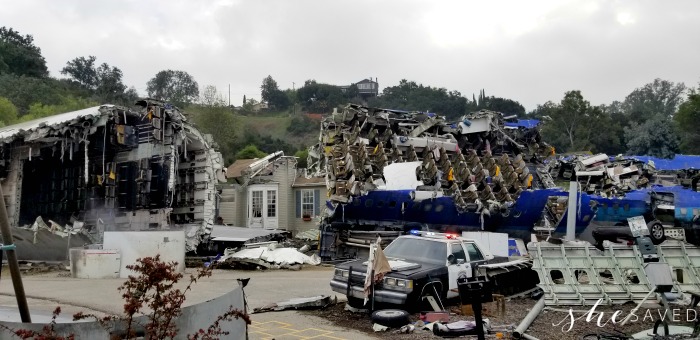Plane Crash at Universal Studios Hollywood